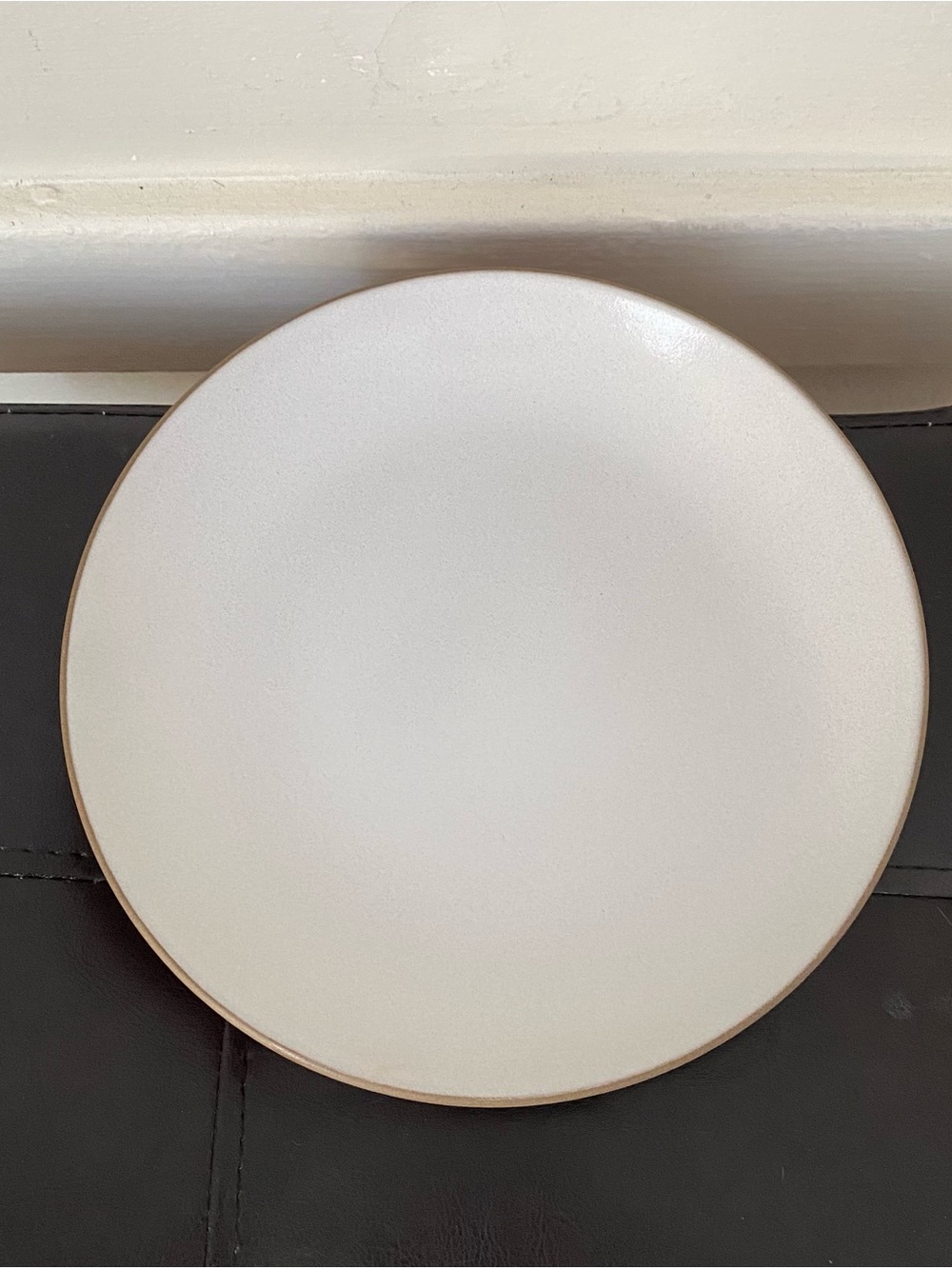 $46 New Heath Ceramic White Desert Color Coupe Salad Plate 8.25'' Diameter 0806